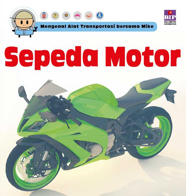 Mengenal Alat Transportasi bersama Mike : Sepeda Motor