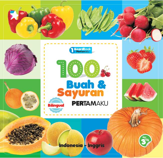 100 Buah dan Sayuran Pertamaku