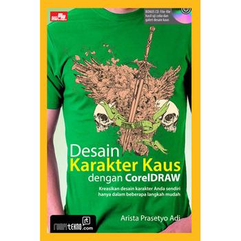 Desain karakter kaus dengan CorelDraw