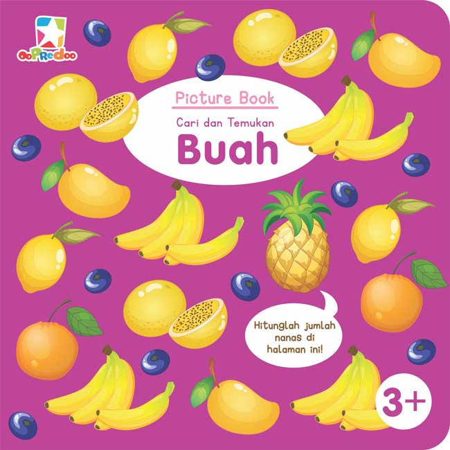 Picture Book : Cari dan Temukan Buah