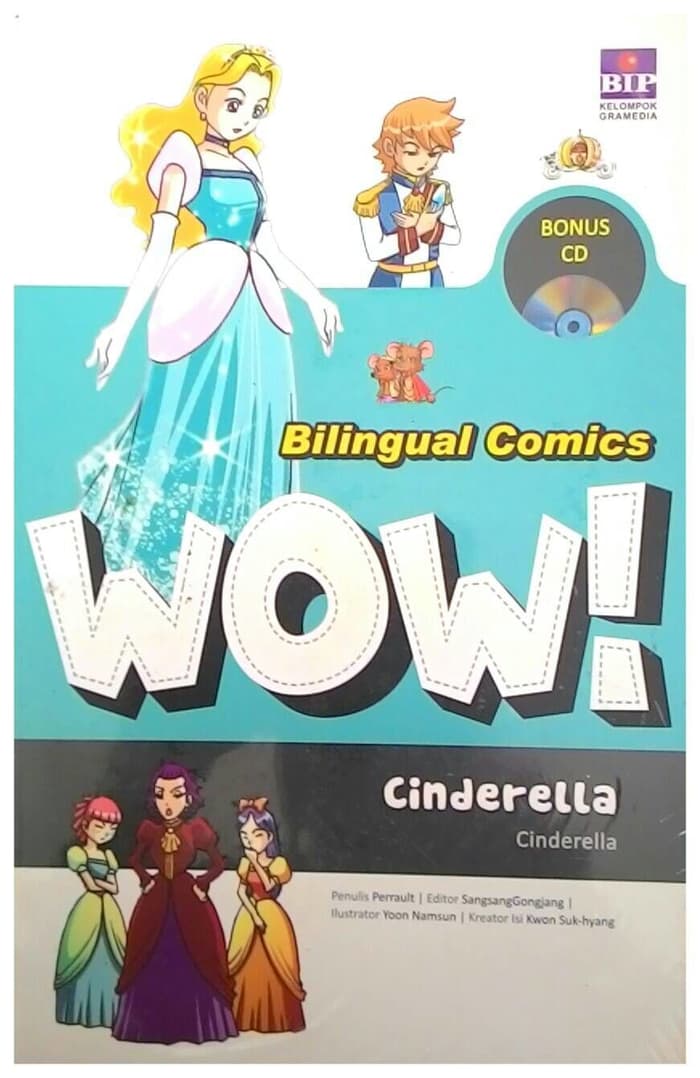 Wow ! Comic :  Cinderella / Perrault