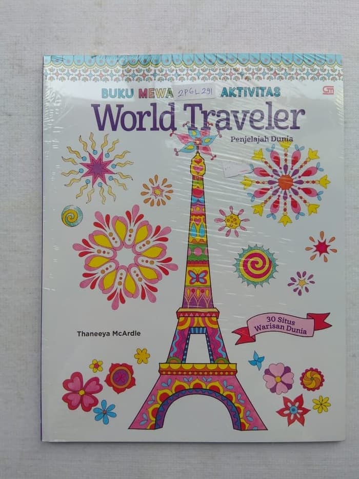 Buku Mewarnai dan Aktivitas : World Traveler Penjelajah Dunia