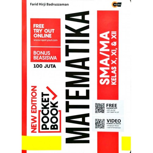 New Edition Pocket Book Matematika SMA/MA Kelas X, XI, & XII