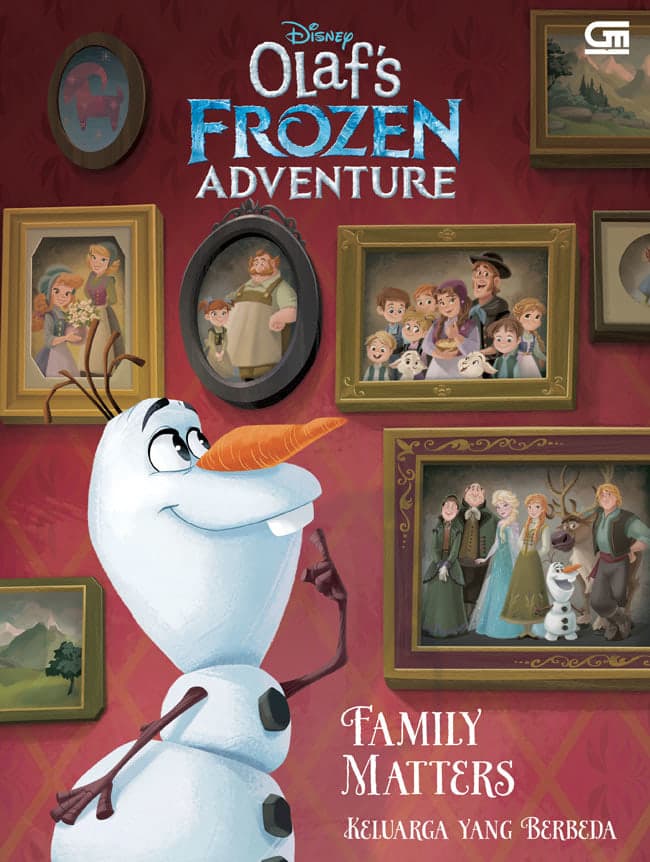 Disney Olaf's Frozen Adventure. : Family Matters = Keluarga Yang Berbeda