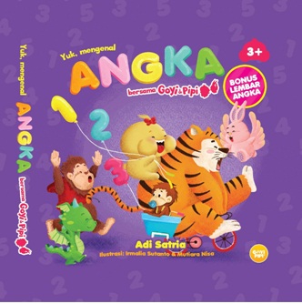 Yuk, Mengenal Angka : bersama Goyi dan Pipi