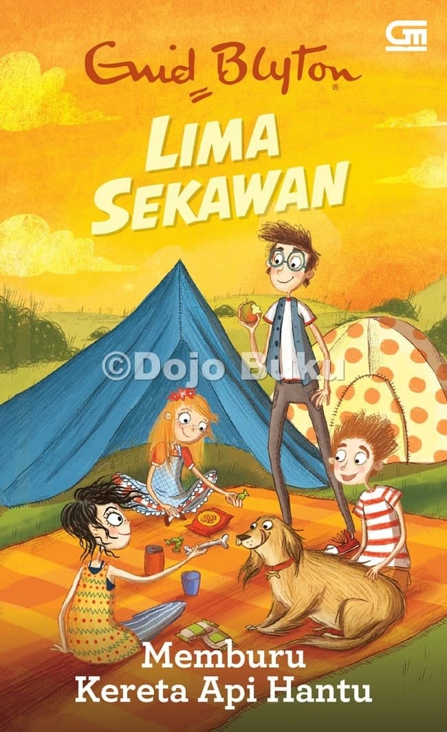Lima Sekawan: Memburu Kereta Api Hantu / Enid Blyton ; Alih bahasa : Agus Setiadi