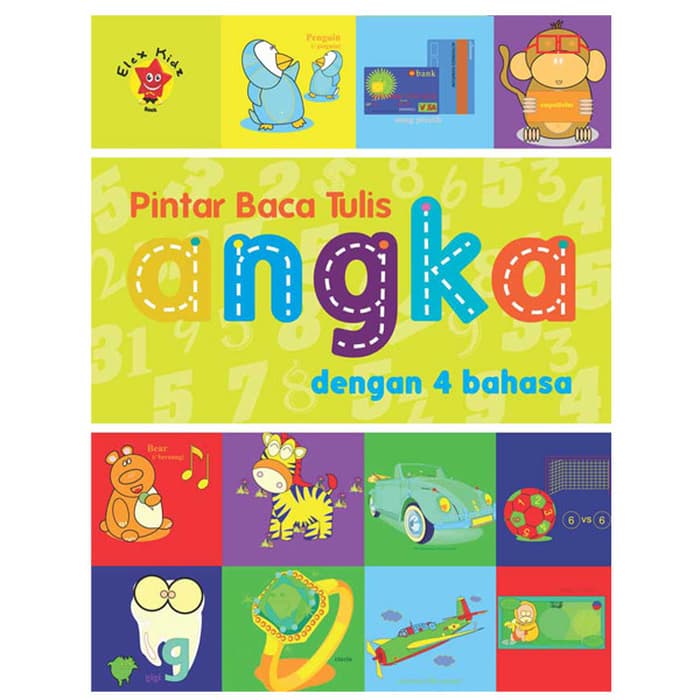 Pintar Baca Tulis Angka dengan 4 Bahasa / Dicky Stefanus