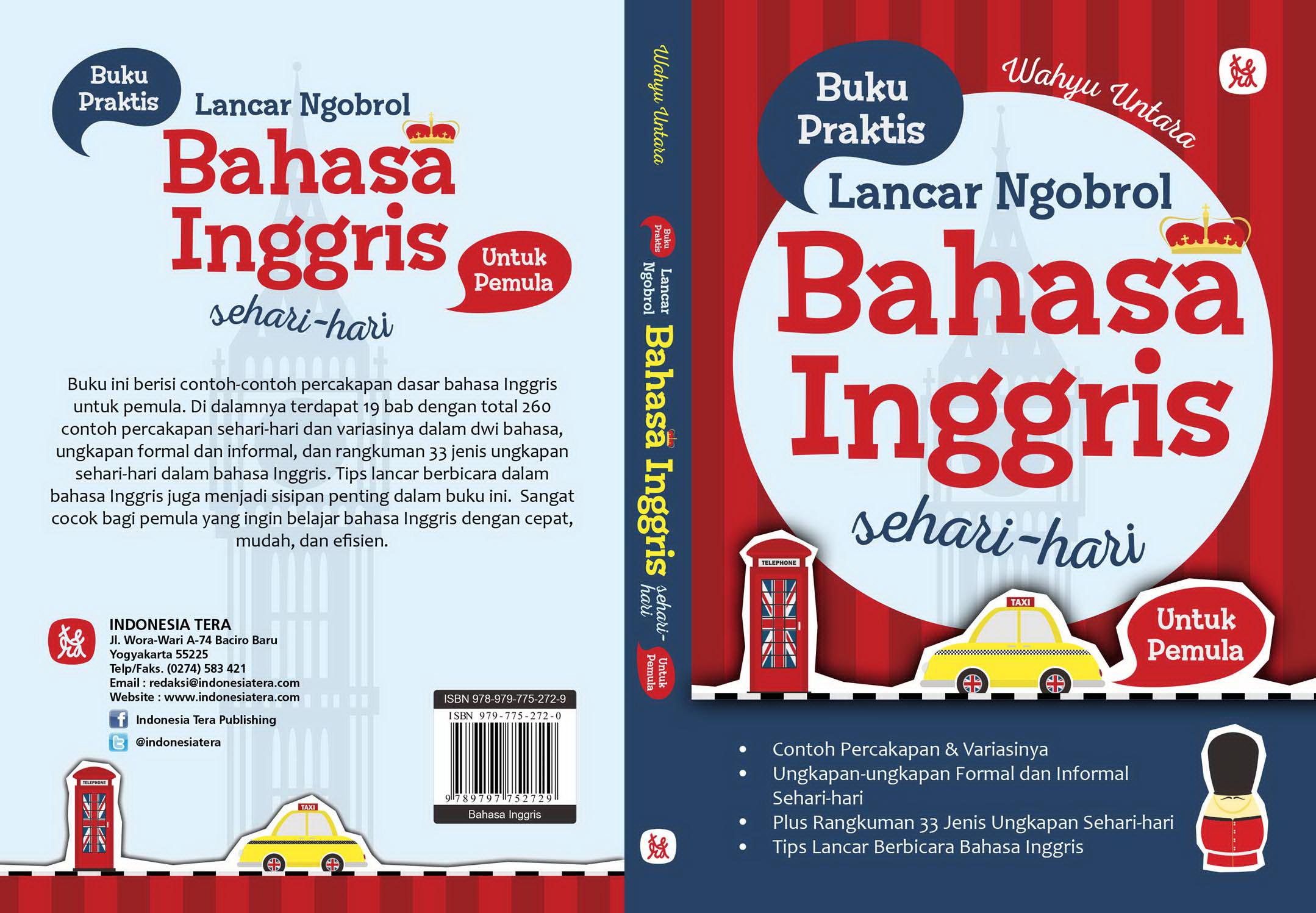 Buku Praktis Lancar Ngobrol Bahasa Inggris Sehari-hari / Wahyu Untara ; Penyunting : Iyank Christine