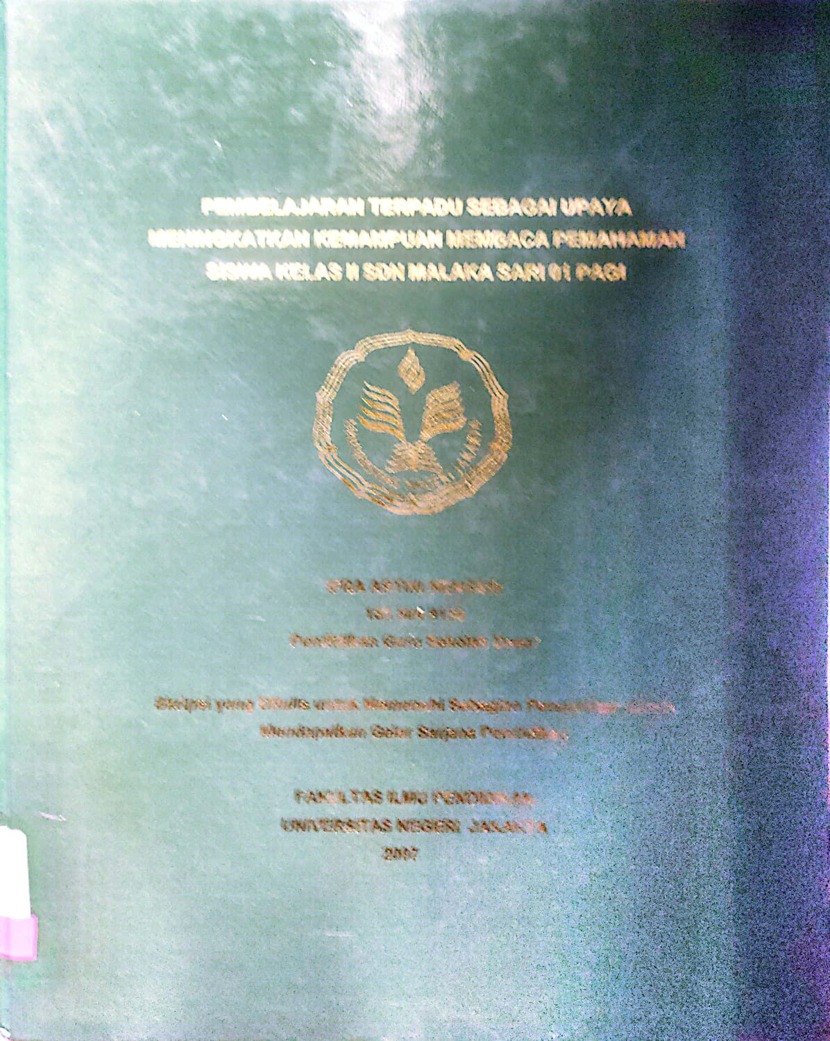 Pembelajaran Terpadu sebagai Upaya Meningkatkan Kemampuan Membaca Siswa Kelas II SDN Malaka Sari 01 Pagi
