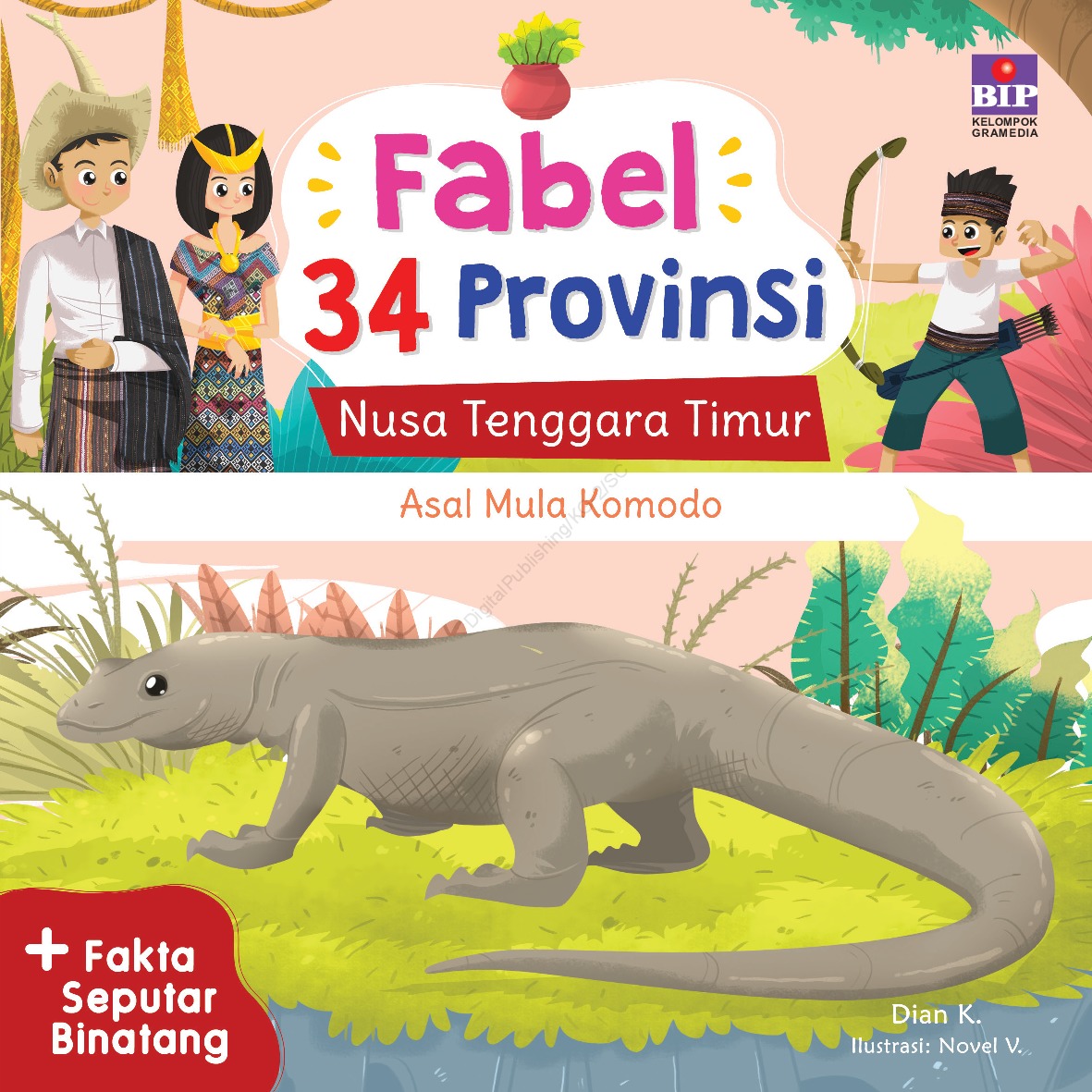 Fabel 34 provinsi : nusa tenggara timur - asal mula komodo