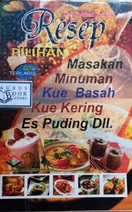 Resep pilihan masakan, minuman, kue basah, kue kering, es puding dll