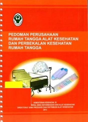 Pedoman perusahaan rumah tangga alat kesehatan dan perbekalan kesehatan rumah tangga