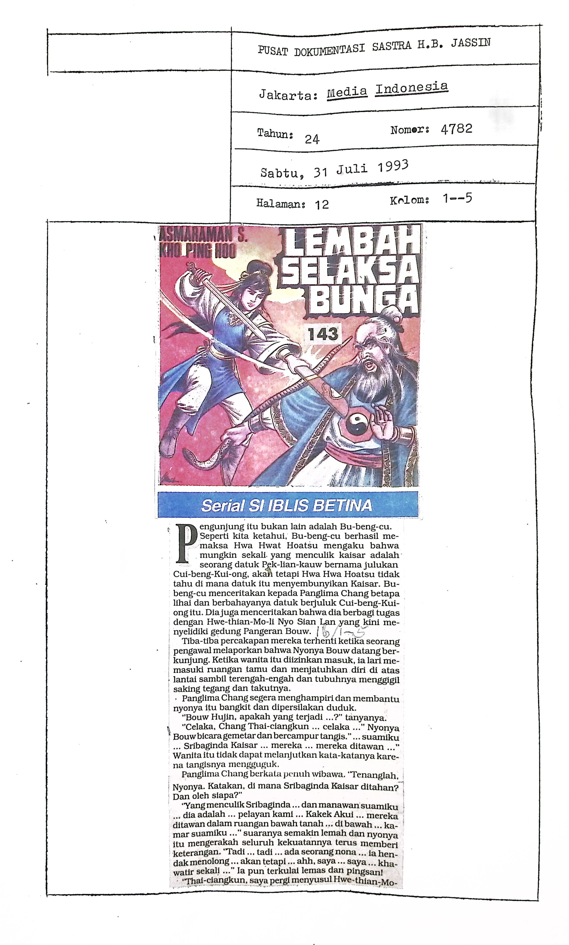 Cerbung, lembah selaksa bunga bagian 143