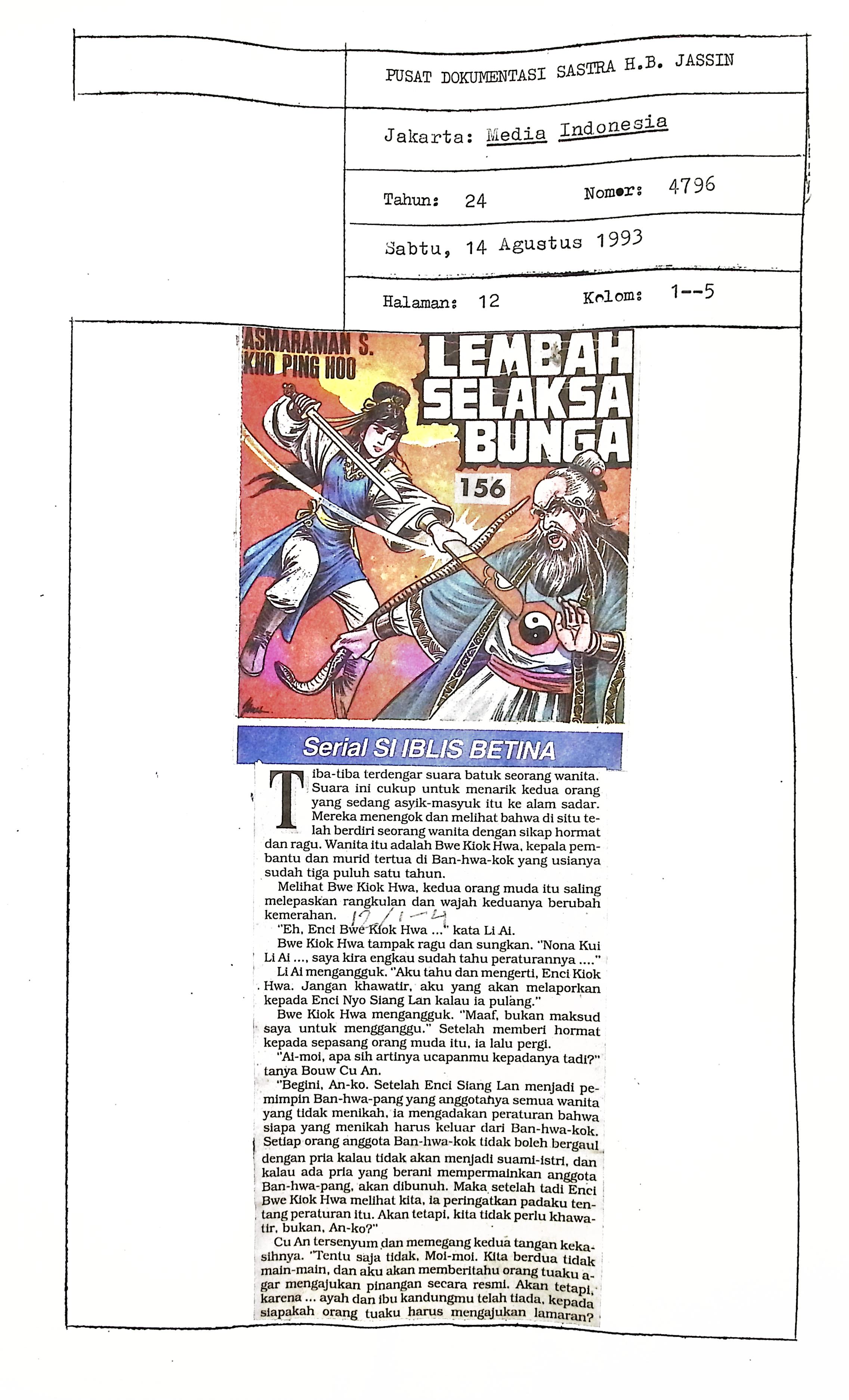 Cerbung, lembah selaksa bunga bagian 156