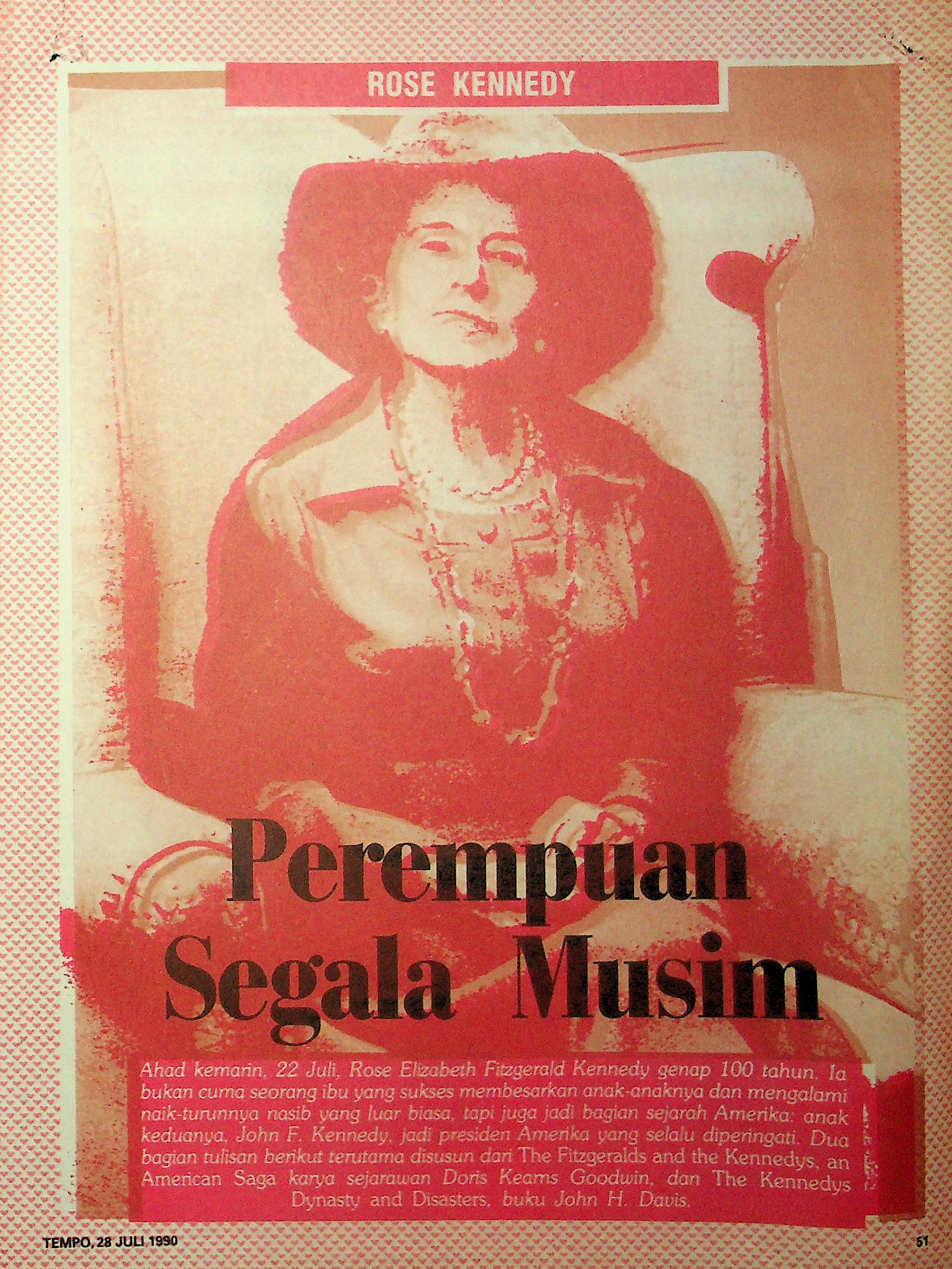 Rose Kennedy : perempuan segala musim