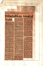 Orbit bintang film Indonesia: dibutuhkan mental Nabi