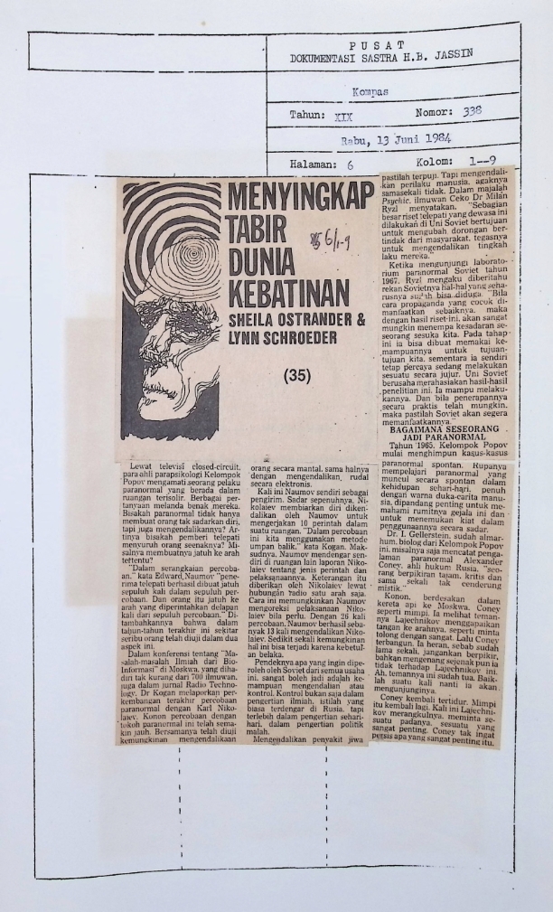 Menyingkap tabir dunia kebatinan - Bagian (35-36)