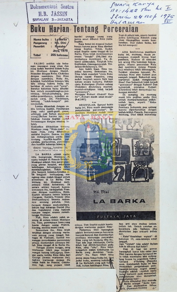 Buku harian tentang perceraian