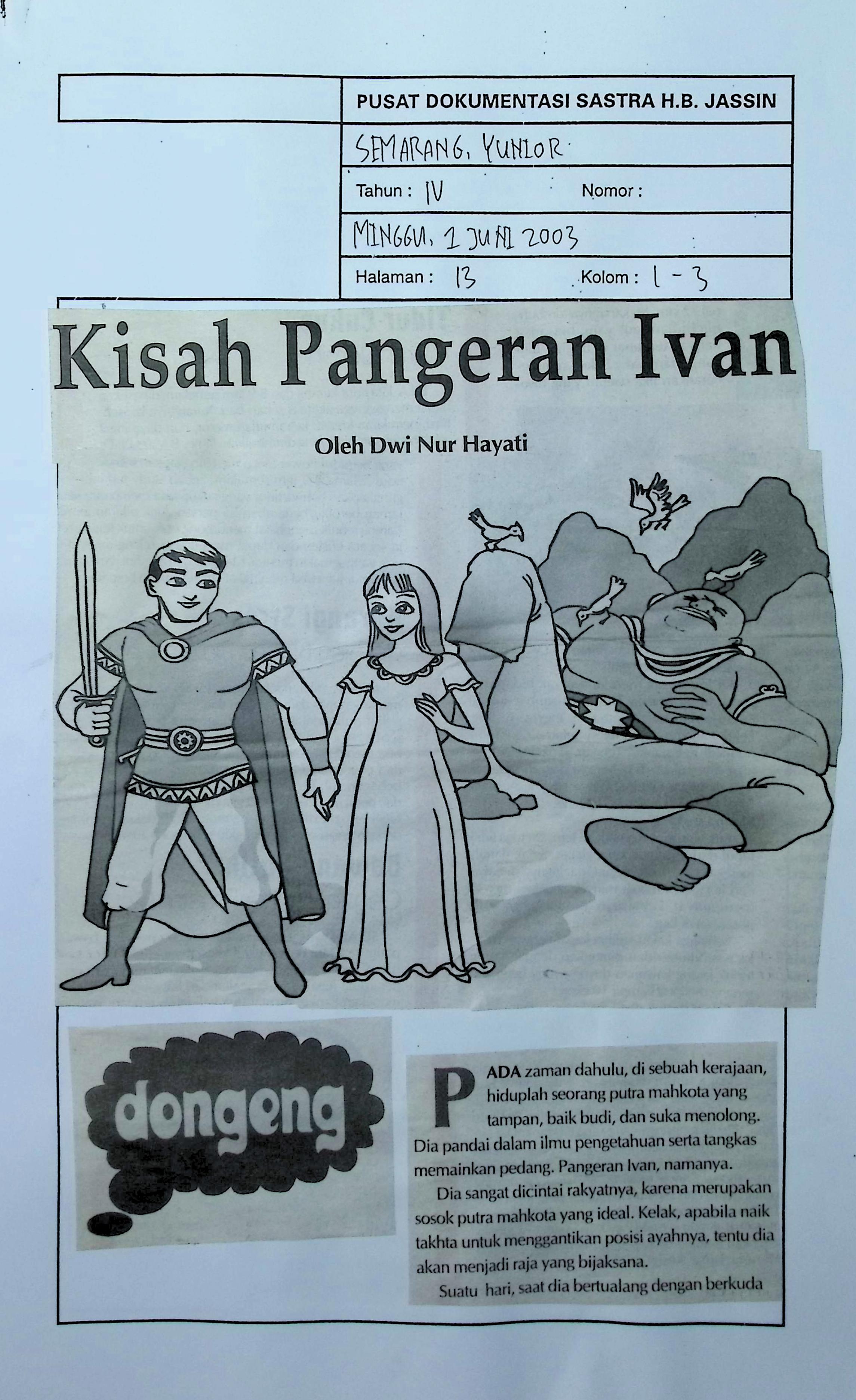 Kisah pangeran Ivan