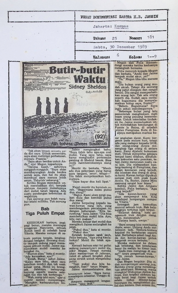 Butir-butir waktu - (Bagian 92-93)