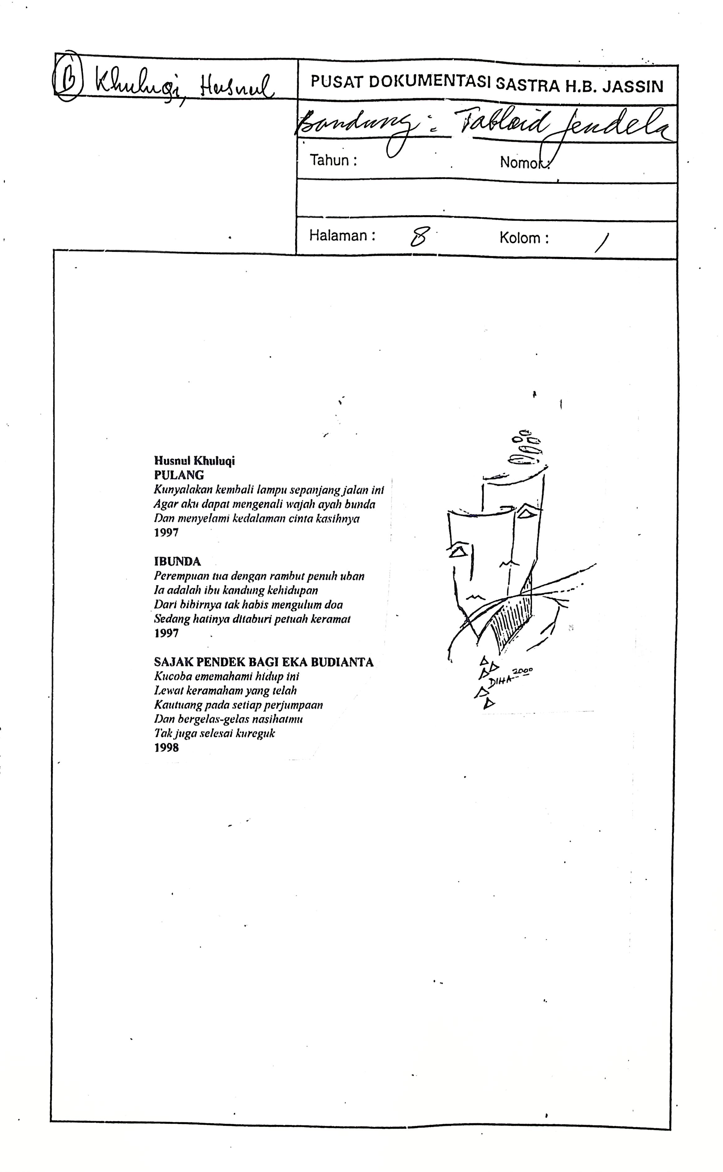 Sajak Husnul Khuluqi