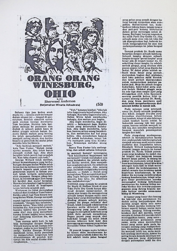 Orang-orang winesburg, ohio (Bagian 53)