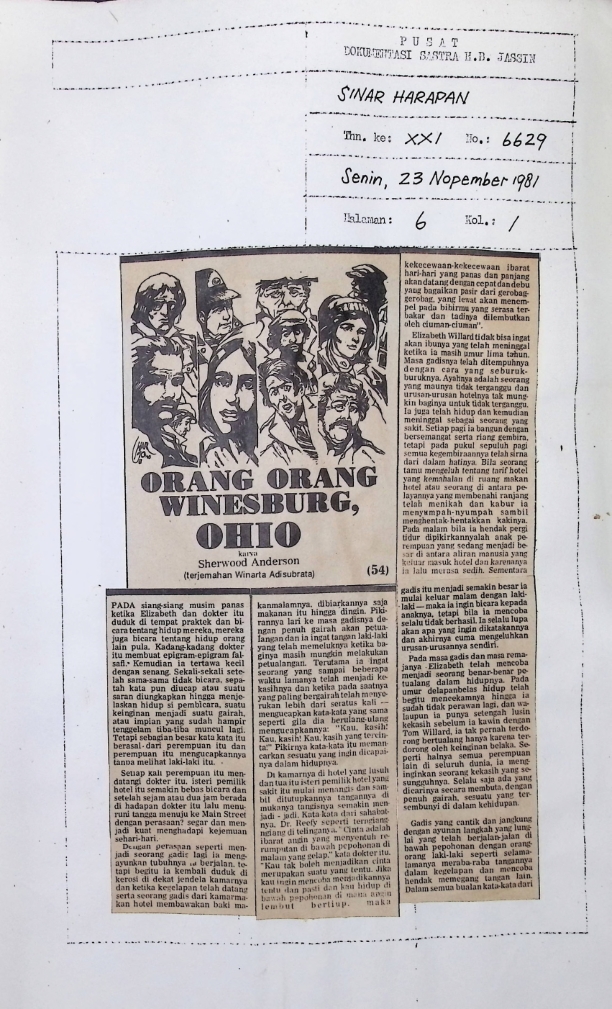 Orang-orang winesburg, ohio (Bagian 54-60)