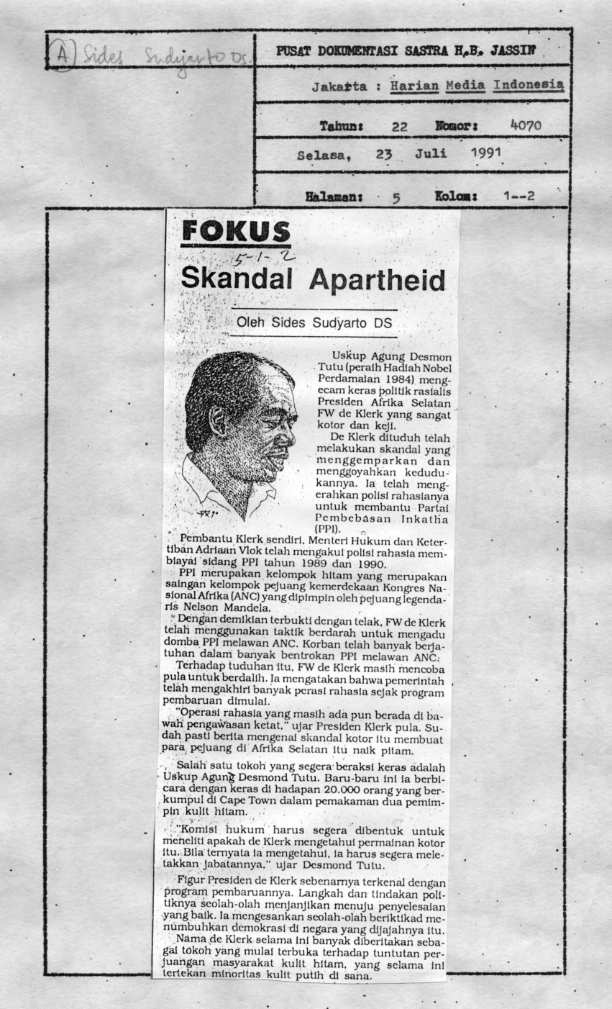 Skandal apartheid