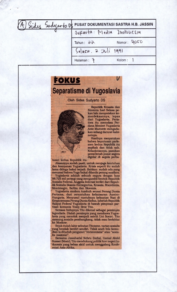 Separatisme di Yugoslavia
