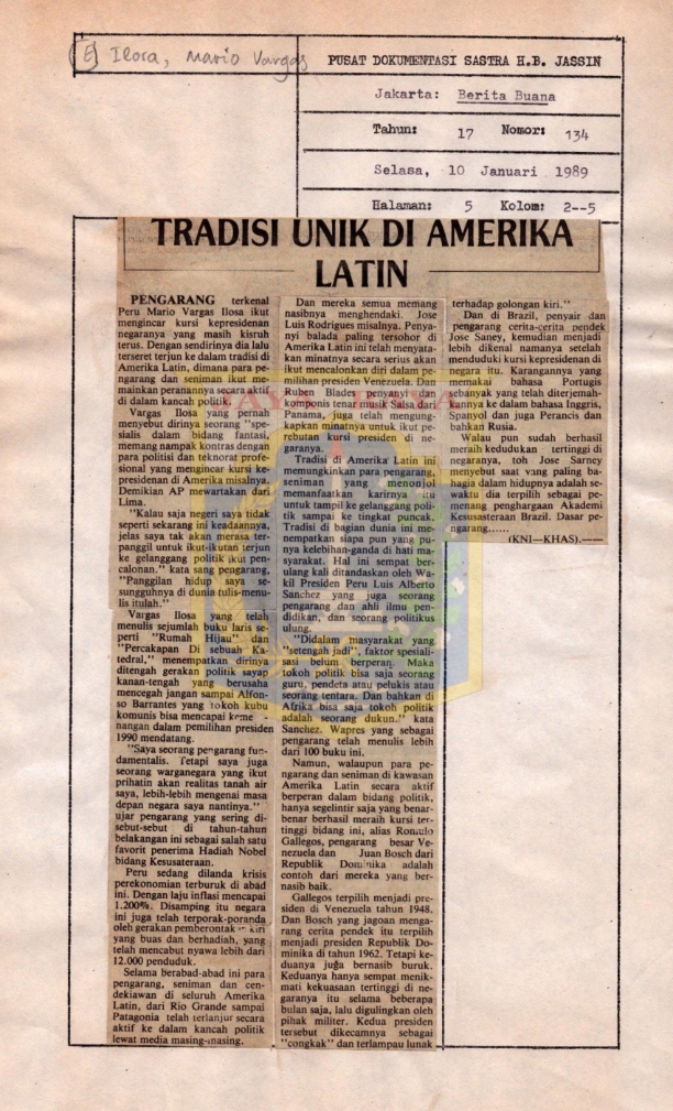 Tradisi unik di Amerika Latin