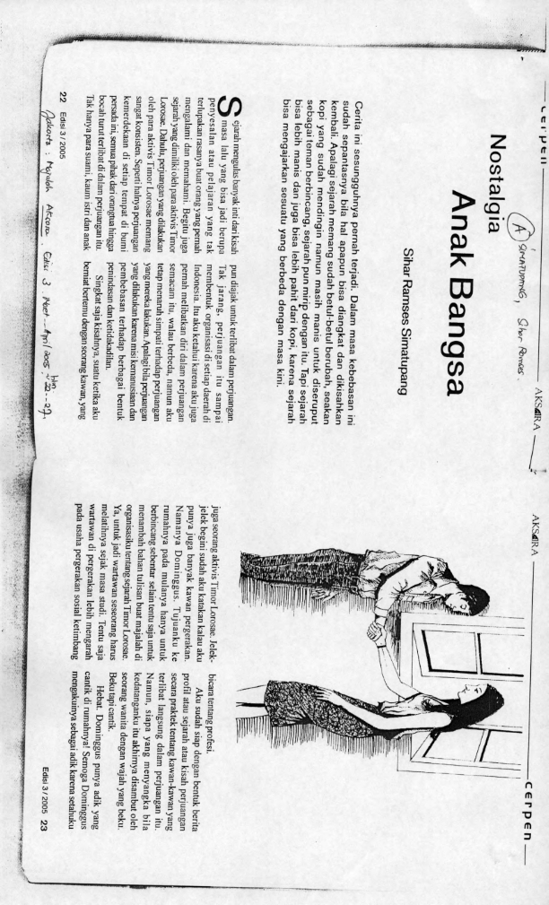 Nostalgia anak bangsa