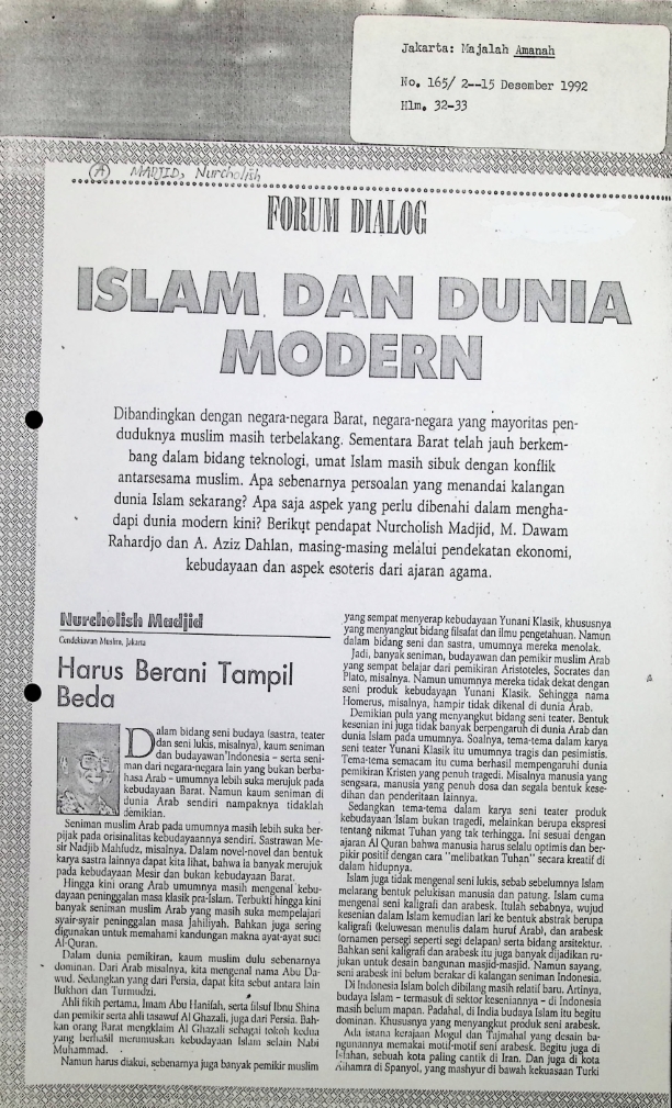 Harus berani tampil beda