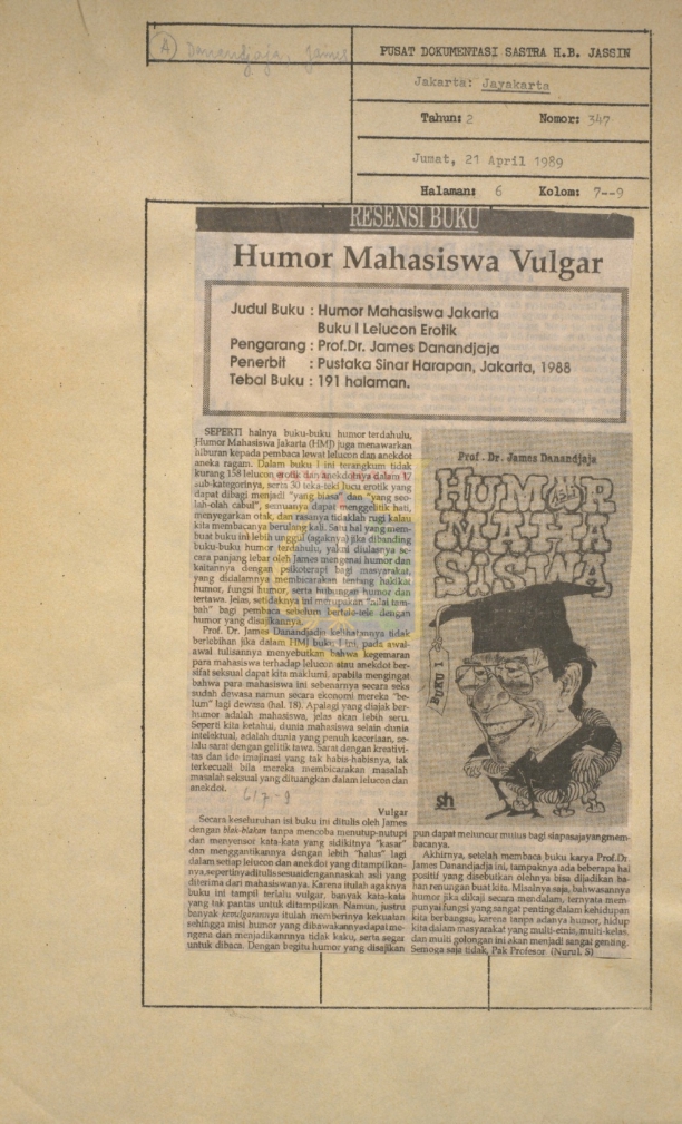Humor mahasiswa vulgar