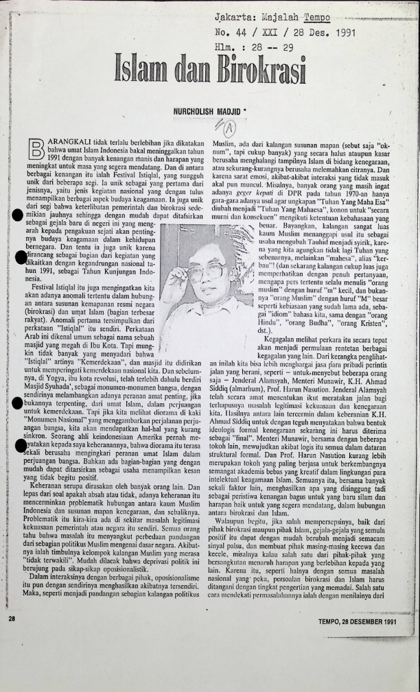 Islam dan birokrasi
