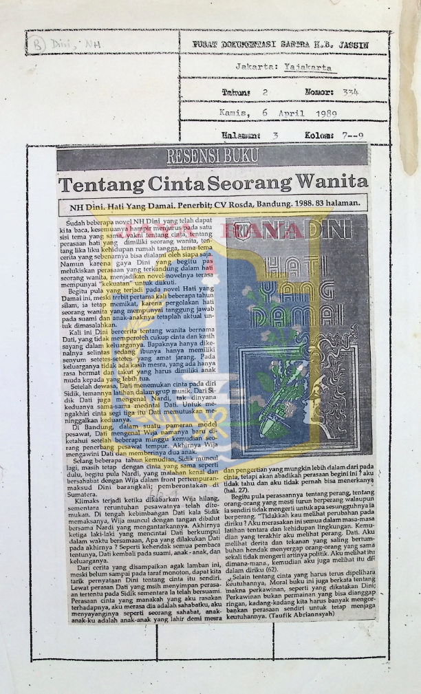 Tentang cinta seorang wanita