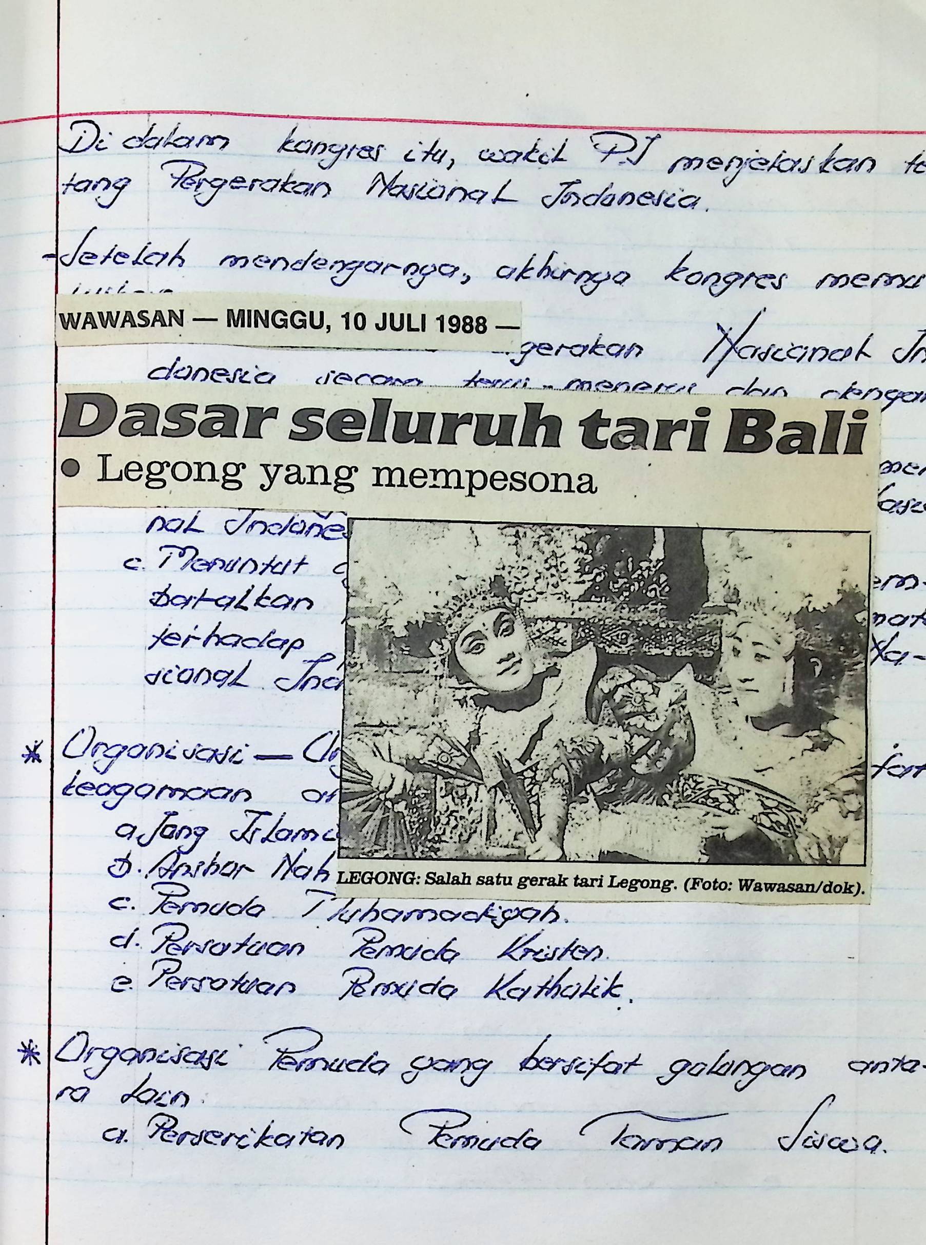 Dasar seluruh tari Bali