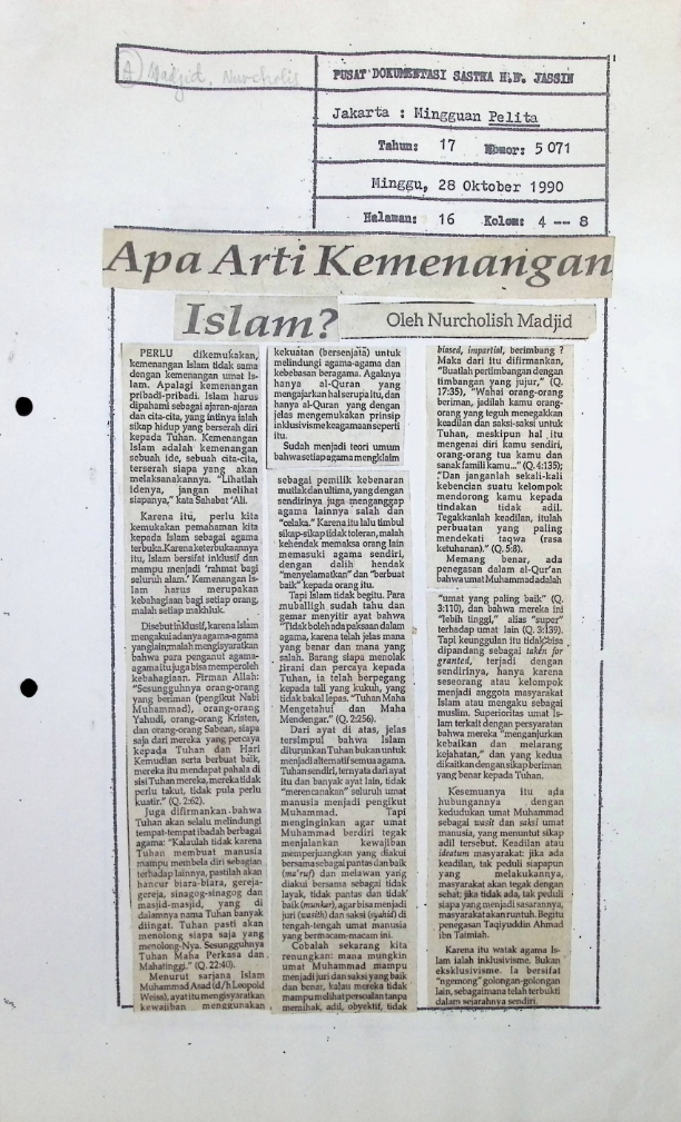 Apa arti kemenangan Islam?