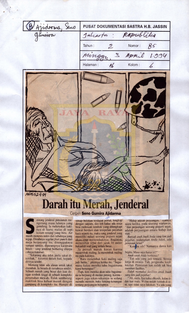 Darah itu merah, jenderal