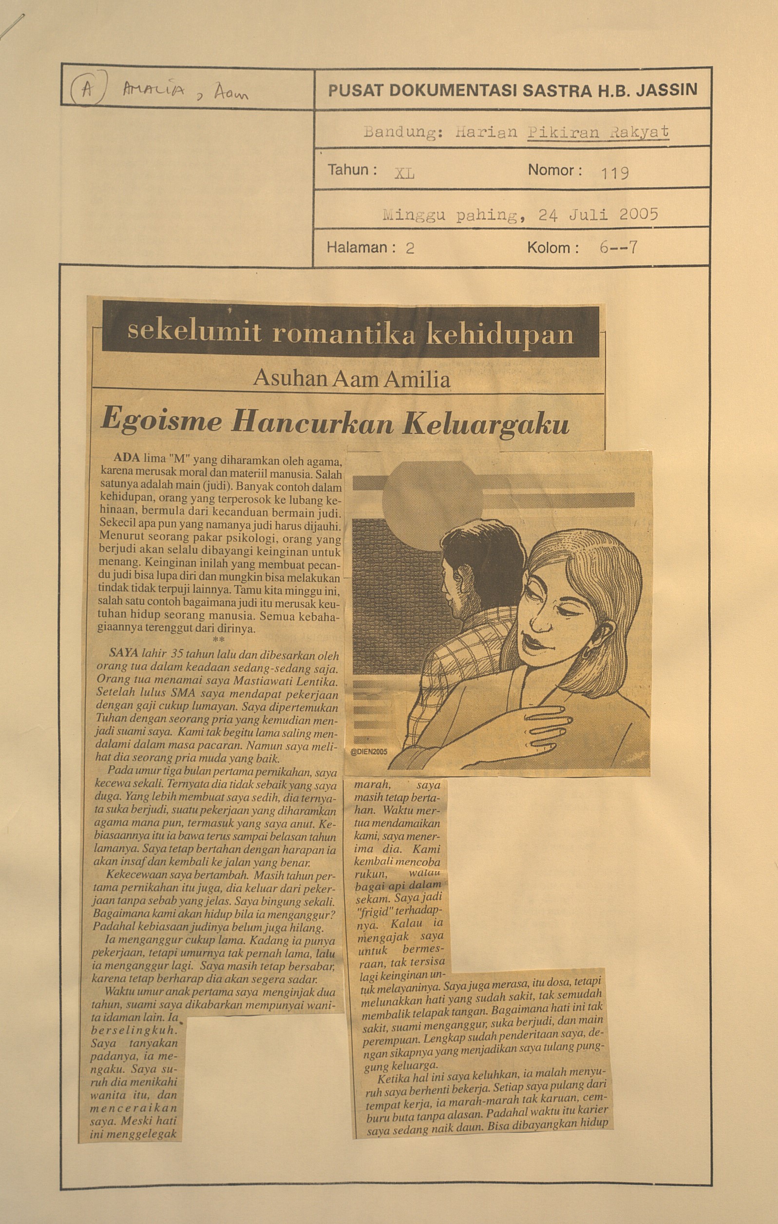 Egoisme hancurkan keluargaku