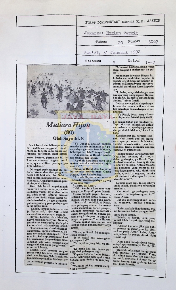 Mutiara hijau (80-85)