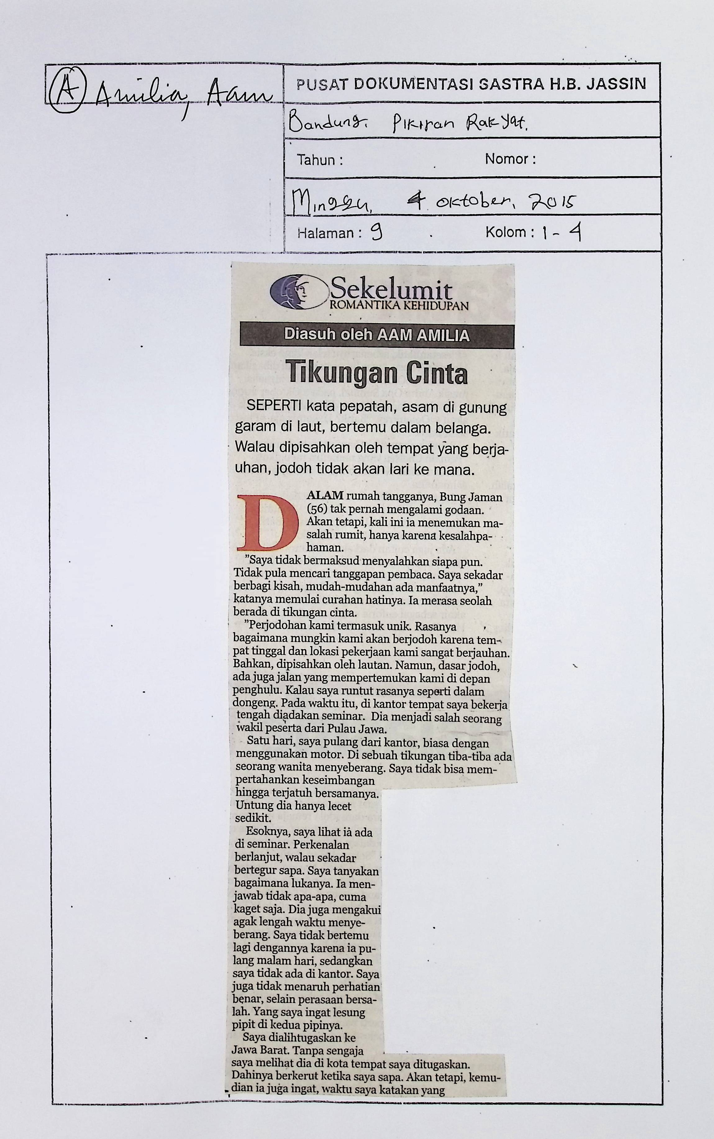 Tikungan cinta