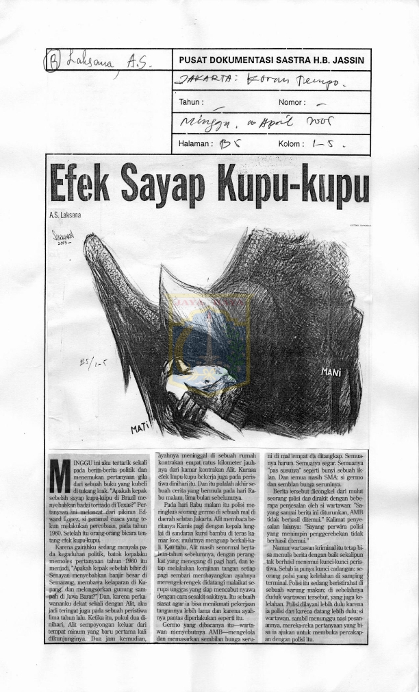 Efek Sayap Kupu-kupu