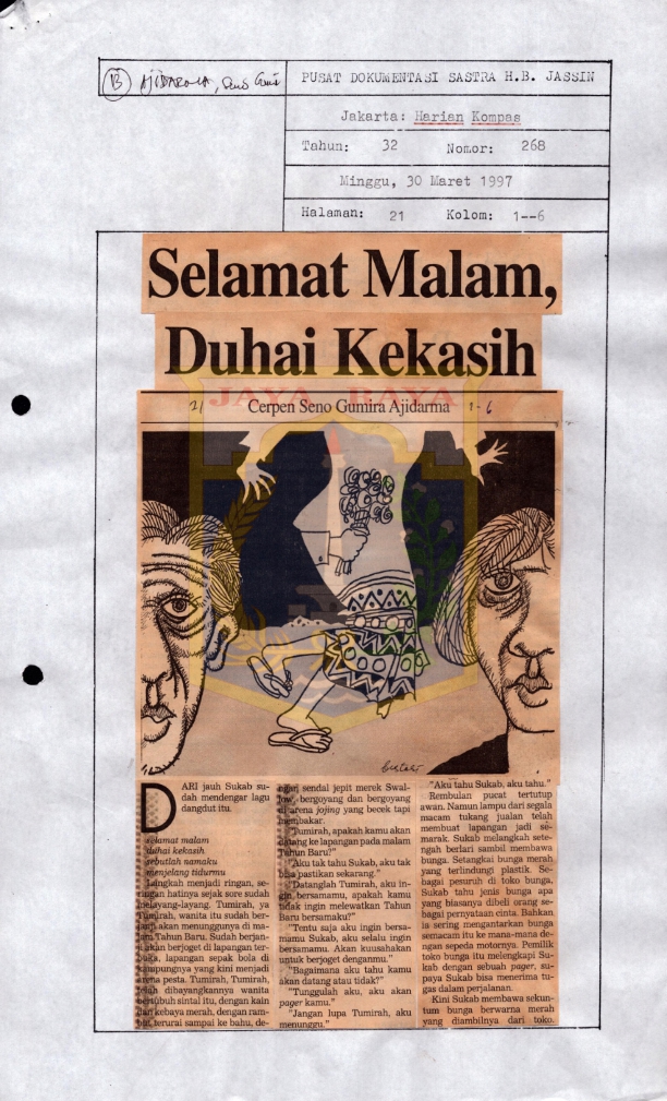 Selamat malam, duhai kekasih
