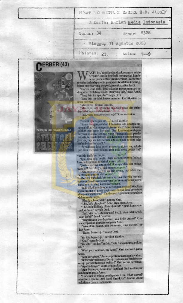 Stamboel selebritas edisi 43