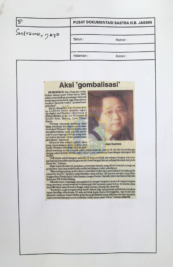 Aksi gombalisasi