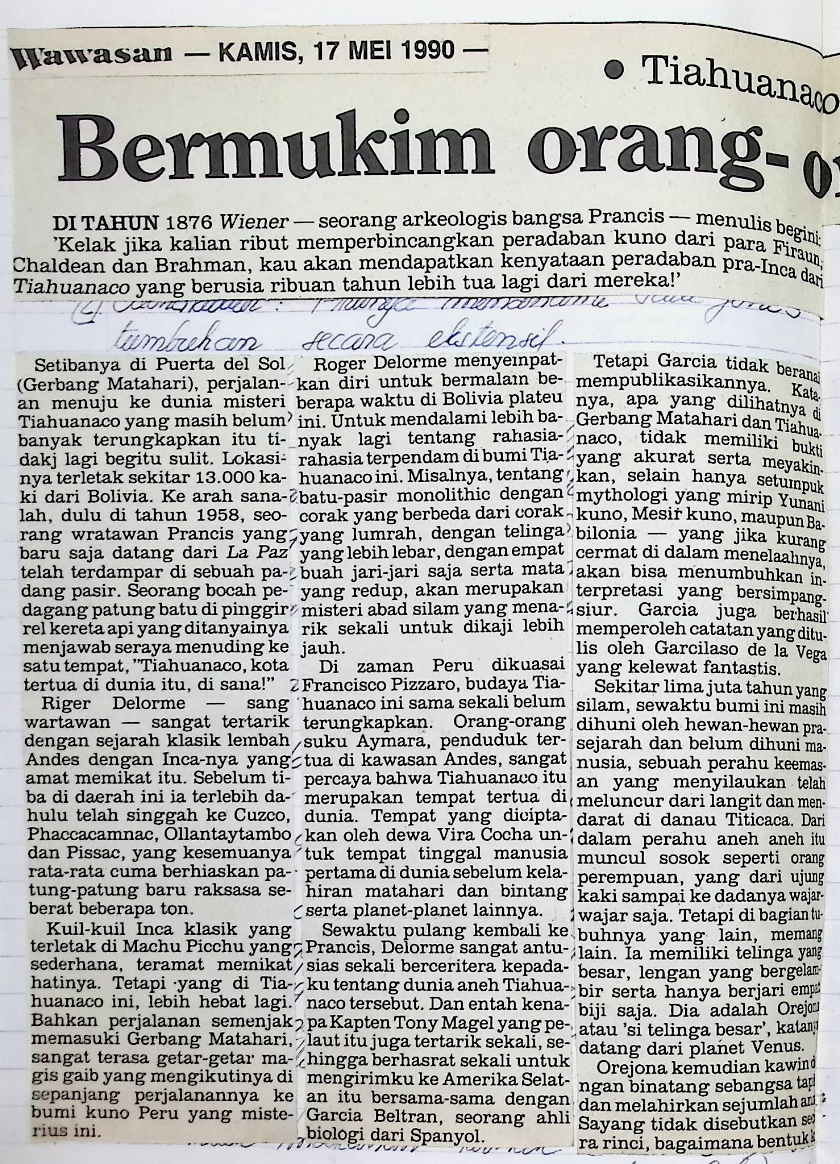 Bermukim orang-orang berdarah biru