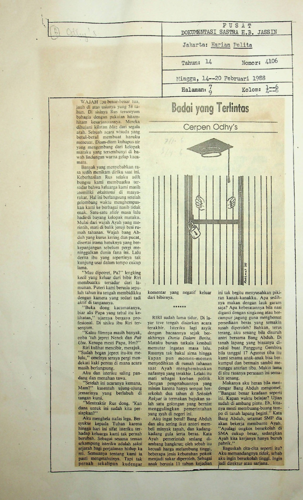 Badai yang terlintas