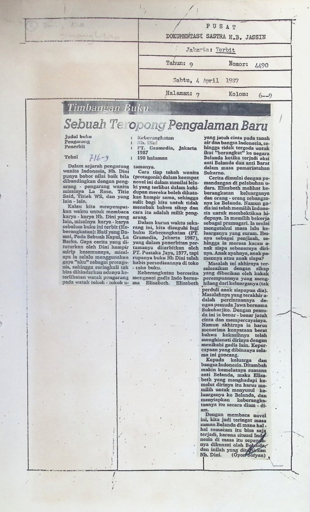 Sebuah teropong pengalaman baru