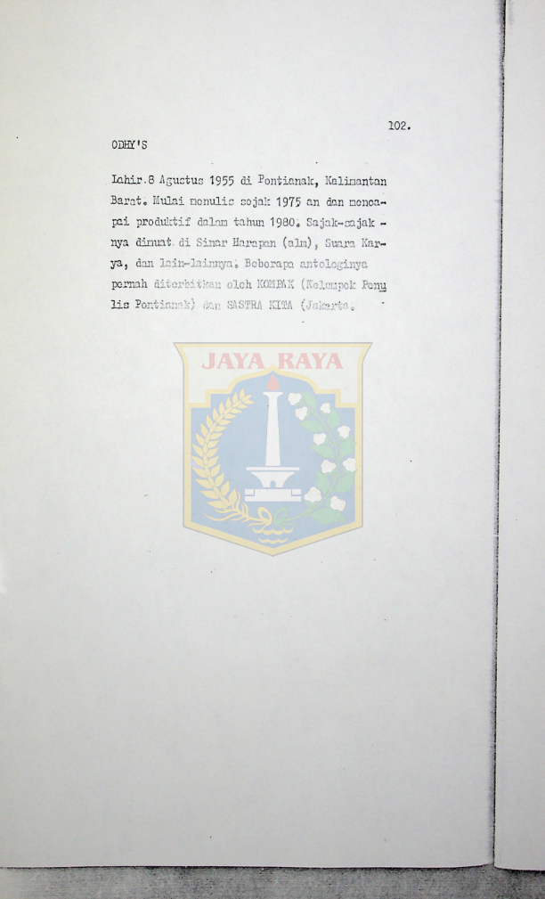 Biografi Odhy's