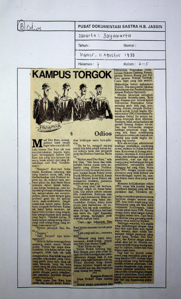 Kampus torgok bagian 6 & 29